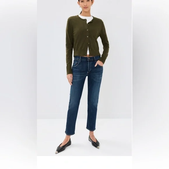 Citizens Of Humanity Emerson Slim Boyfriend Jeans Size 26 EUC - Picture 1 of 16